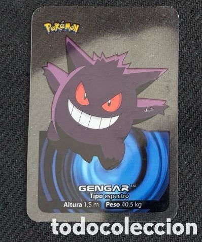 Coleccionismo cromos antiguos: GENGAR Carta Lamincards lamin card Pokemon