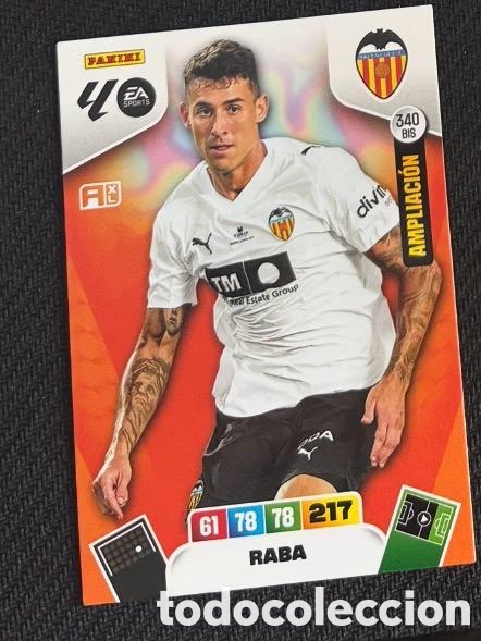 Coleccionismo cromos antiguos: 340 BIS RABA VALENCIA Panini Adrenalyn XL LaLiga 2025 2026