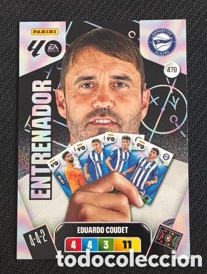 Coleccionismo cromos antiguos: 479 COUDET ENTRENADOR ALAVES Panini Adrenalyn XL LaLiga 2025 2026