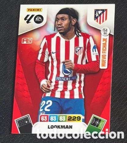 Coleccionismo cromos antiguos: 54 BIS LOOKMAN ATLETICO MADRID Panini Adrenalyn XL LaLiga 2025 2026