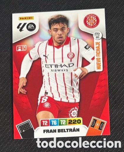 Coleccionismo cromos antiguos: 172 BIS FRAN BELTRAN GIRONA Panini Adrenalyn XL LaLiga 2025 2026