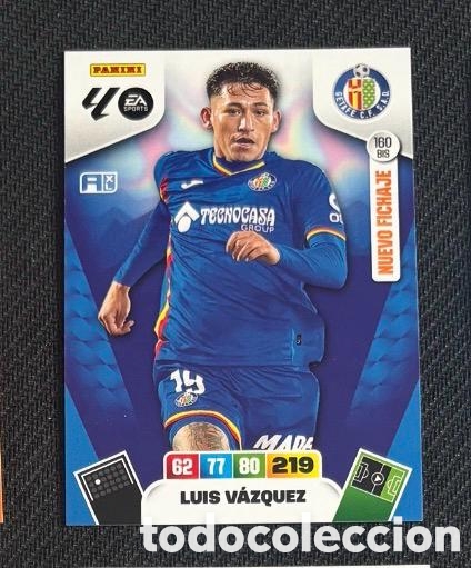Coleccionismo cromos antiguos: 160 BIS LUIS VAZQUEZ GETAFE Panini Adrenalyn XL LaLiga 2025 2026