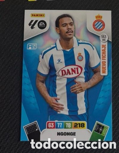 Coleccionismo cromos antiguos: 143 BIS NGONGE ESPANYOL Panini Adrenalyn XL LaLiga 2025 2026