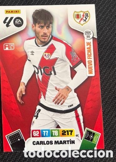 Coleccionismo cromos antiguos: 285 BIS CARLOS MARTIN RAYO VALLECANO Panini Adrenalyn XL LaLiga 2025 2026