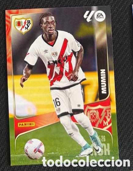 Coleccionismo cromos antiguos: MUMIN RAYO VALLECANO MGK Megacracks 25/26