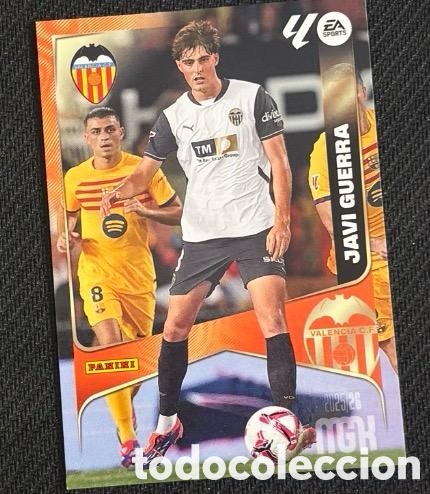 Sammeln alte Sammelbilder: JAVI GUERRA VALENCIA MGK Megacracks 25/26