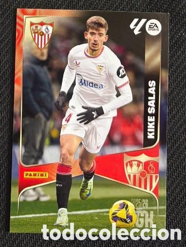 Coleccionismo cromos antiguos: KIKE SALAS SEVILLA MGK Megacracks 25/26