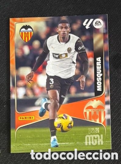 Coleccionismo cromos antiguos: MOSQUERA VALENCIA MGK Megacracks 25/26