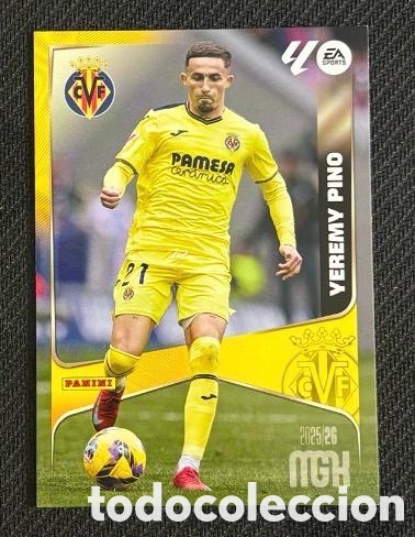 Coleccionismo cromos antiguos: YEREMY PINO VILLARREAL MGK Megacracks 25/26