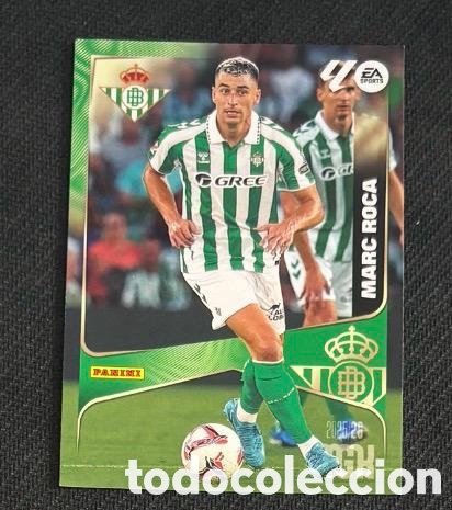 Coleccionismo cromos antiguos: MARC ROCA BETIS MGK Megacracks 25/26