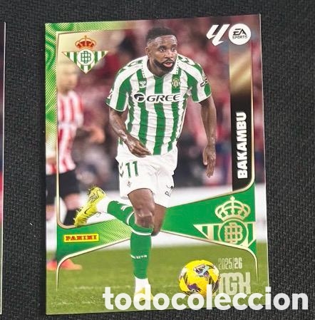 Coleccionismo cromos antiguos: BAKAMBU BETIS MGK Megacracks 25/26