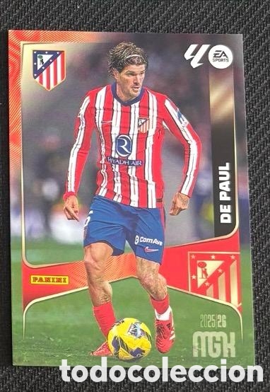 Coleccionismo cromos antiguos: DE PAUL ATLETICO MADRID MGK Megacracks 25/26