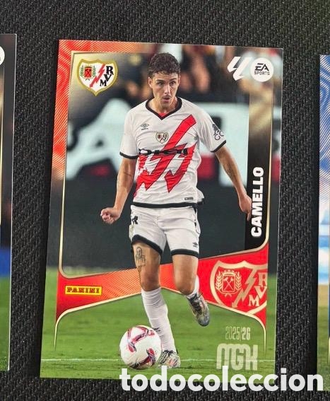 Coleccionismo cromos antiguos: CAMELLO RAYO VALLECANO MGK Megacracks 25/26