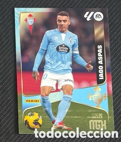 Coleccionismo cromos antiguos: IAGO ASPAS CELTA VIGO MGK Megacracks 25/26