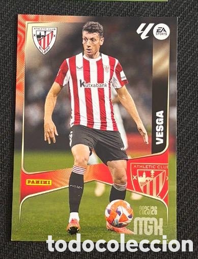 Coleccionismo cromos antiguos: VESGA ATHLETIC CLUB MGK Megacracks 25/26