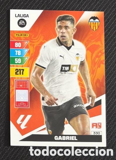 Coleccionismo cromos antiguos: 330 GABRIEL VALENCIA ADRENALYN XL CARTA CROMO 2023 2024