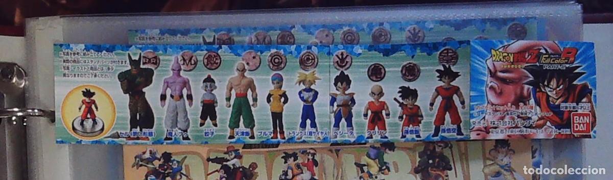 Coleccionismo cromos antiguos: BPZ CATALOGO gachapon gashapon bandai dragon ball z full color part 2