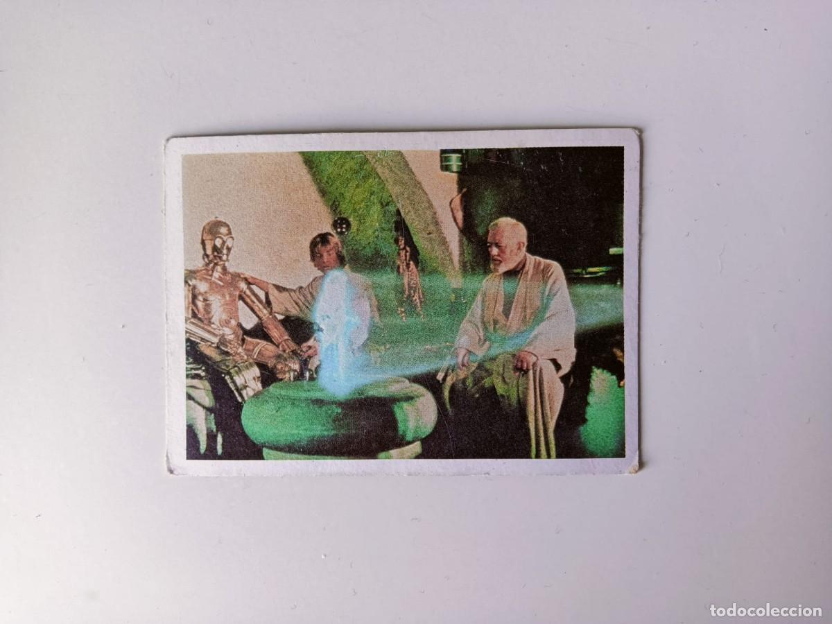 Coleccionismo cromos antiguos: Lote 4 cromos originales de El regreso del Jedi Star wars