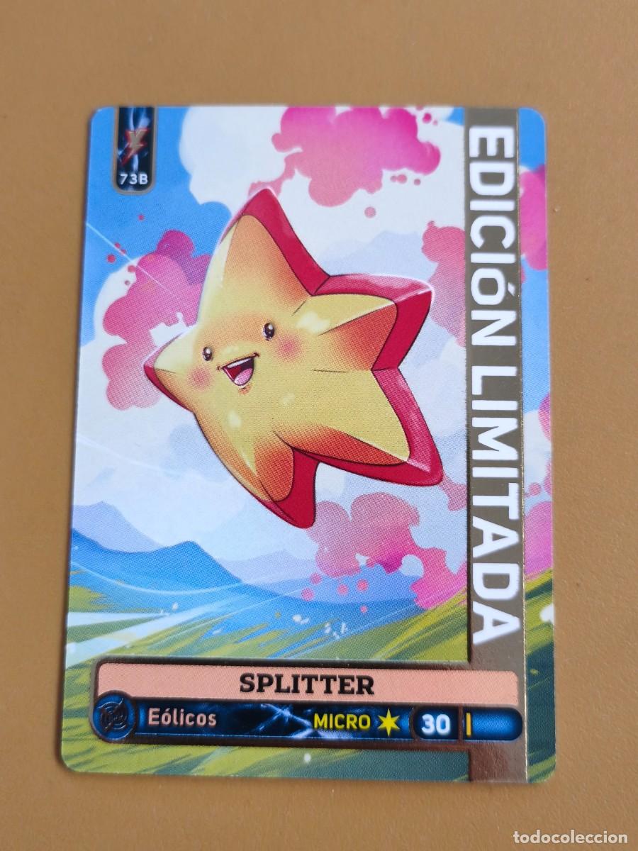 Coleccionismo cromos antiguos: splitter nergys, edicion limitada
