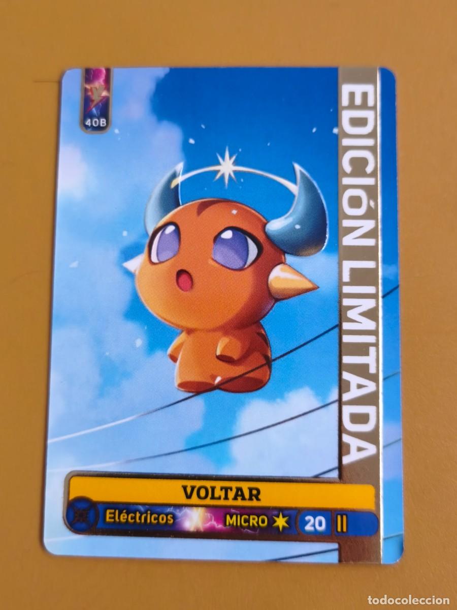Coleccionismo cromos antiguos: voltar nergys, edicion limitada