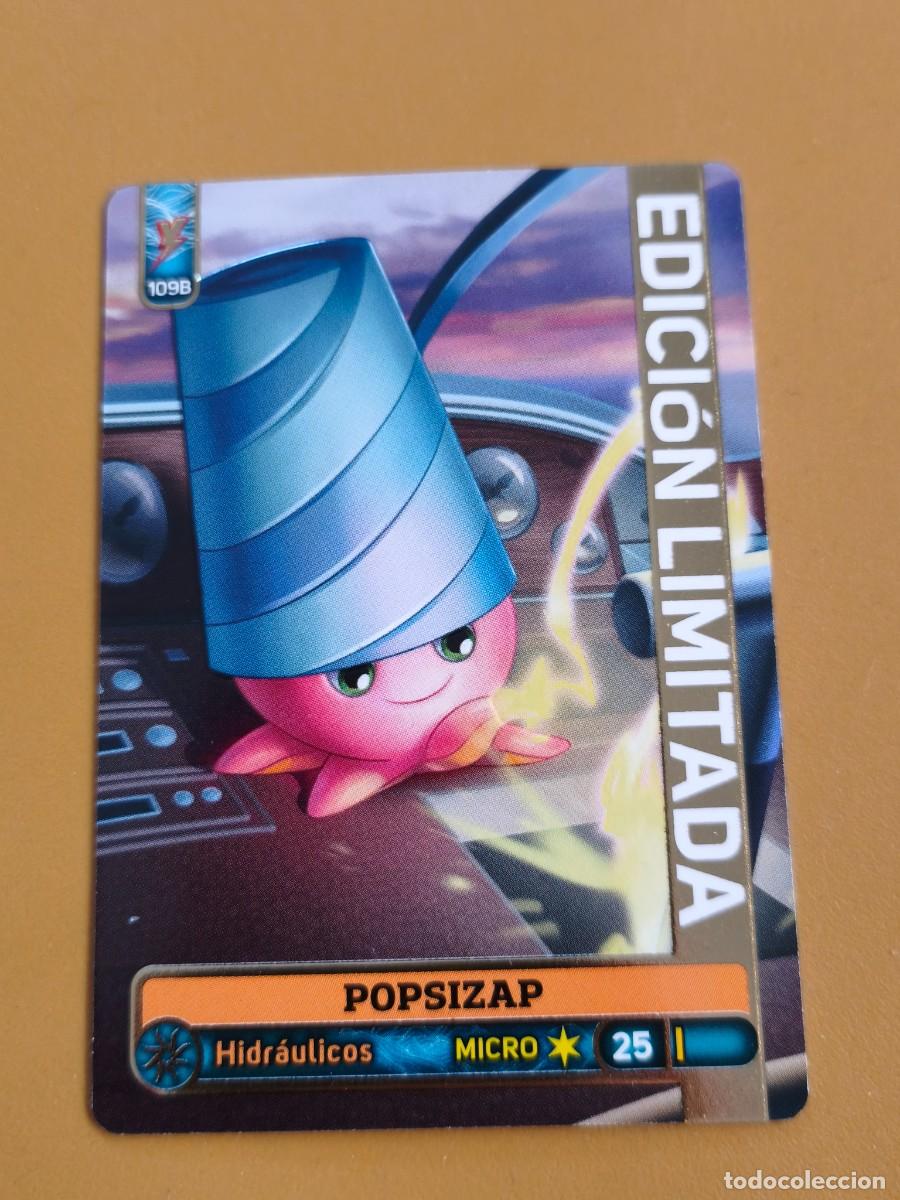 Coleccionismo cromos antiguos: popsizap, nergys edicion limitada