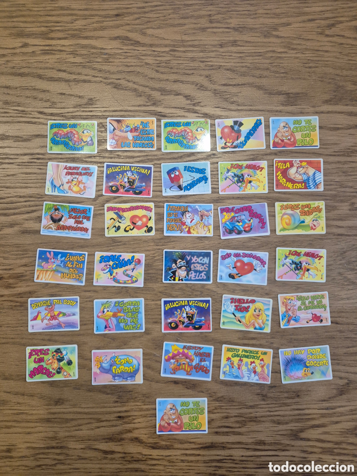 Coleccionismo cromos antiguos: Lote pegui tarjeta 2