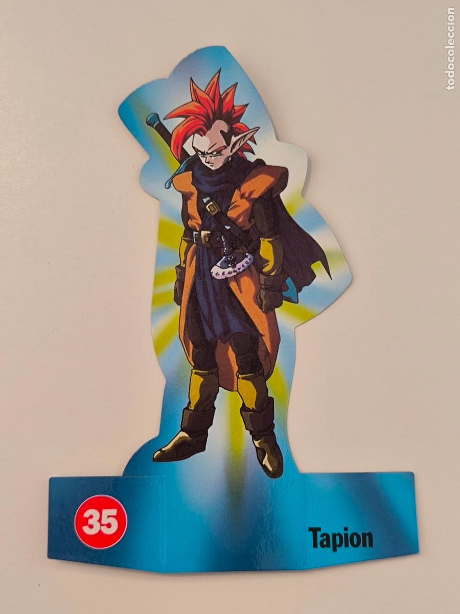 Coleccionismo cromos antiguos: CROMO TROQUELADO DRAGON BALL Z - N&ordm; 35 - CHICLES BOOMER (O7A2)