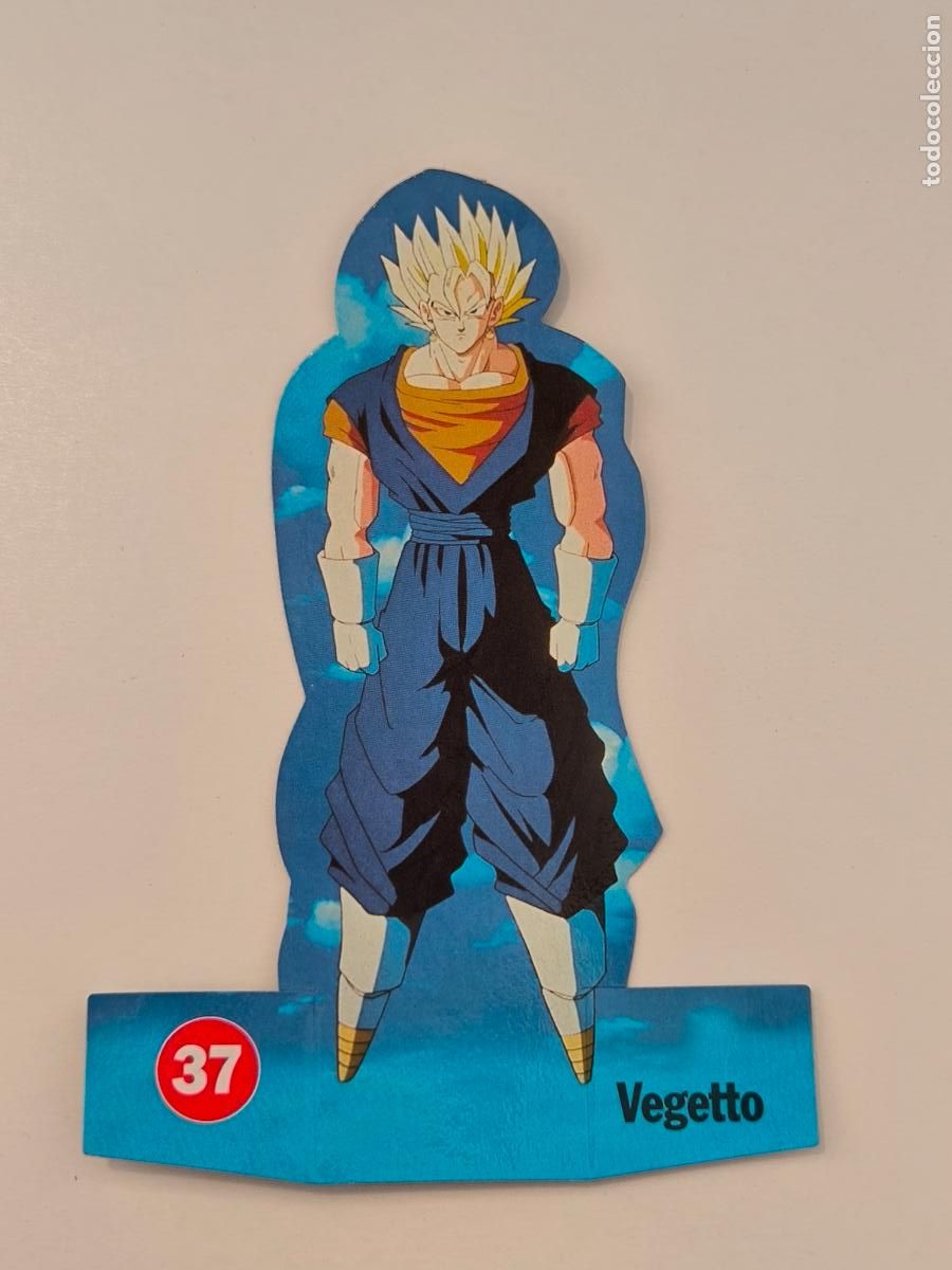 Coleccionismo cromos antiguos: CROMO TROQUELADO DRAGON BALL Z - N&ordm; 37 - CHICLES BOOMER (O7A2)