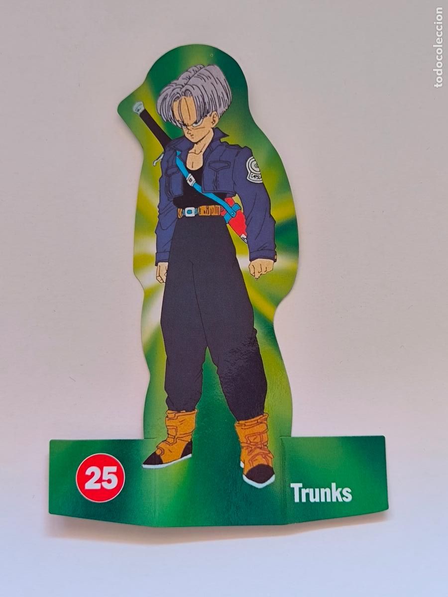 Coleccionismo cromos antiguos: CROMO TROQUELADO DRAGON BALL Z - N&ordm; 25 - CHICLES BOOMER (O7A3)