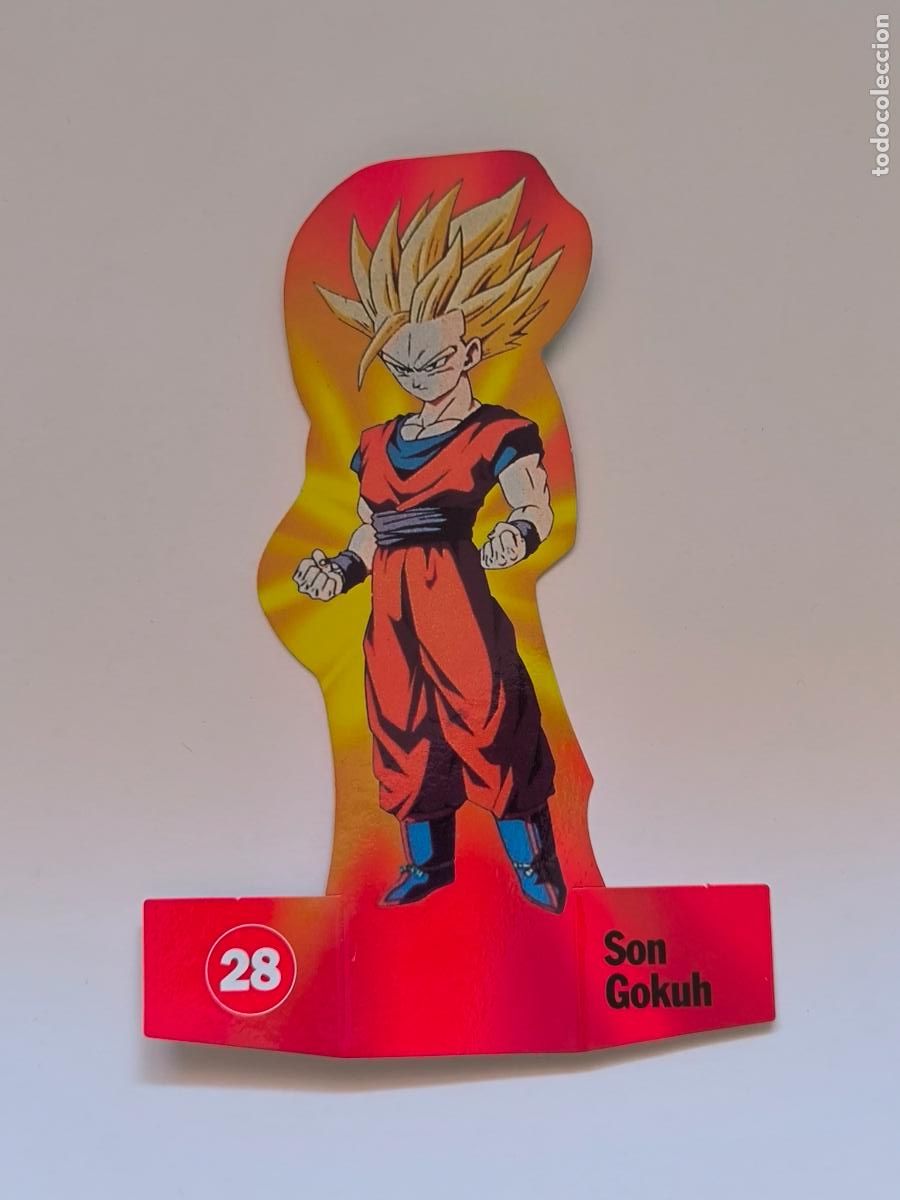 Coleccionismo cromos antiguos: CROMO TROQUELADO DRAGON BALL Z - N&ordm; 28 - CHICLES BOOMER (O7A3)