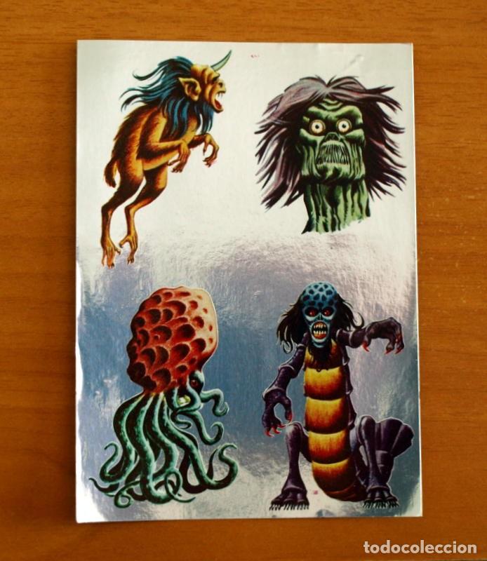 Coleccionismo cromos antiguos: Historia Ficci&oacute;n - L&aacute;mina con 4 cromos - Editorial Maga 1980