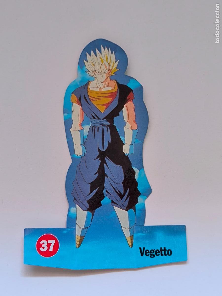 Coleccionismo cromos antiguos: CROMO TROQUELADO DRAGON BALL Z - N&ordm; 37 - CHICLES BOOMER (O7A3)