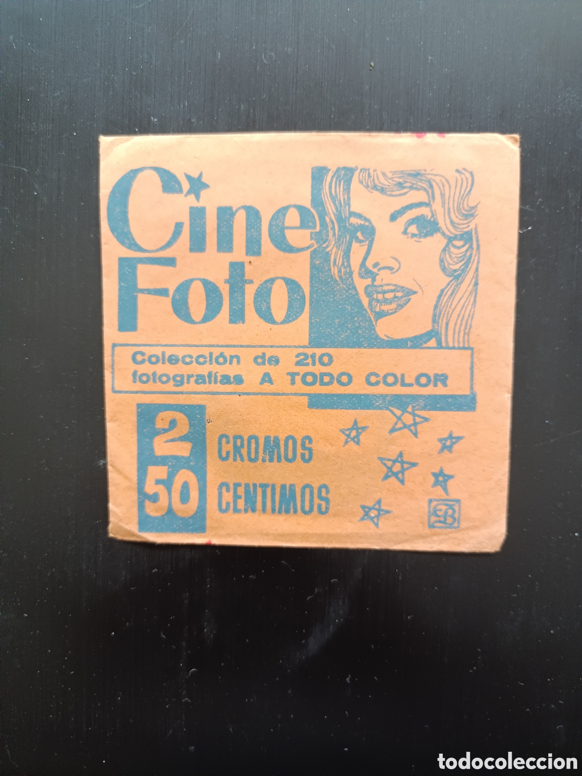 Coleccionismo cromos antiguos: Sobre sin abrir CINE FOTO Bruguera
