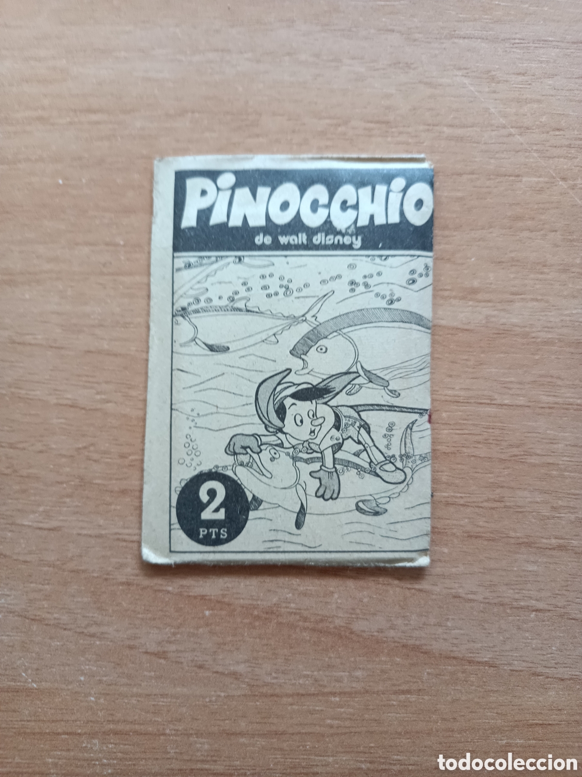 Coleccionismo cromos antiguos: Sobre sin abrir PINOCHO fher 1974