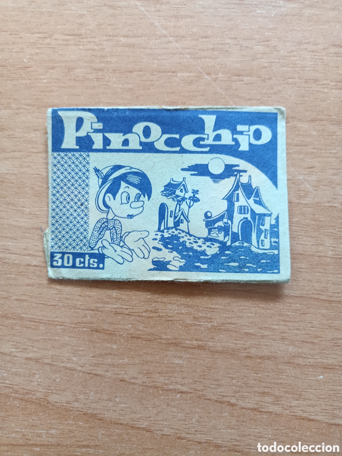 Coleccionismo cromos antiguos: Sobre sin abrir PINOCHO fher