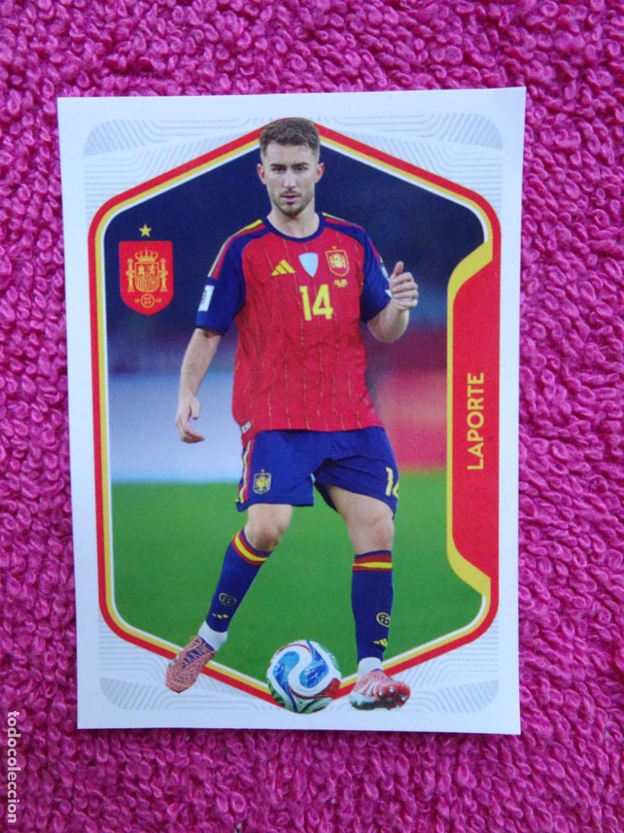 Coleccionismo cromos antiguos: espa&ntilde;a 2026 20 laporte selecci&oacute;n espa&ntilde;ola panini carrefour family