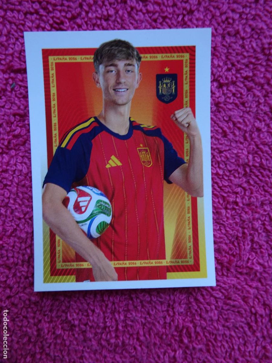 Coleccionismo cromos antiguos: espa&ntilde;a 2026 21 huijsen selecci&oacute;n espa&ntilde;ola panini carrefour family