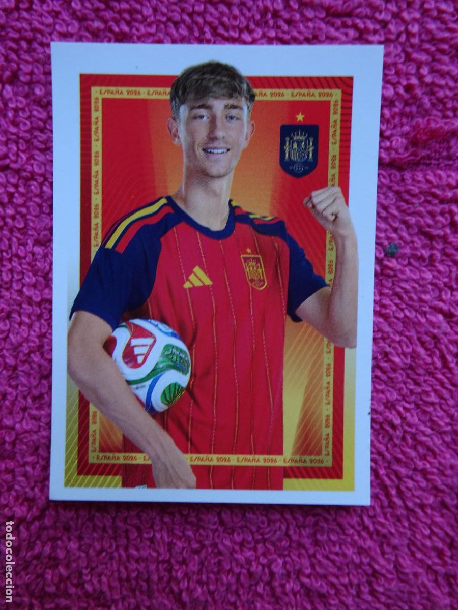 Coleccionismo cromos antiguos: espa&ntilde;a 2026 21 huijsen selecci&oacute;n espa&ntilde;ola panini carrefour family