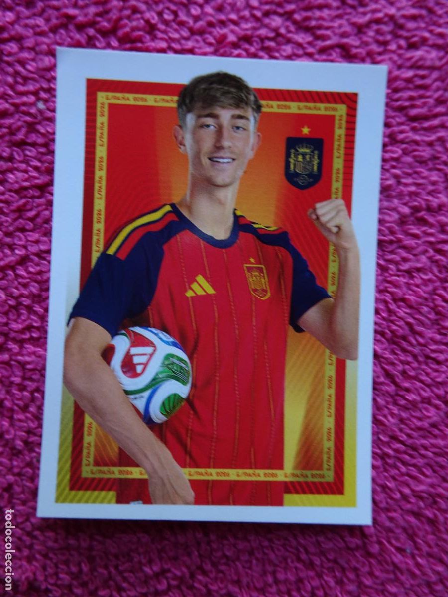 Coleccionismo cromos antiguos: espa&ntilde;a 2026 21 huijsen selecci&oacute;n espa&ntilde;ola panini carrefour family