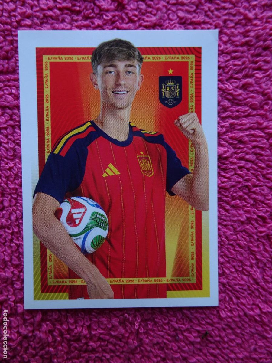 Coleccionismo cromos antiguos: espa&ntilde;a 2026 21 huijsen selecci&oacute;n espa&ntilde;ola panini carrefour family