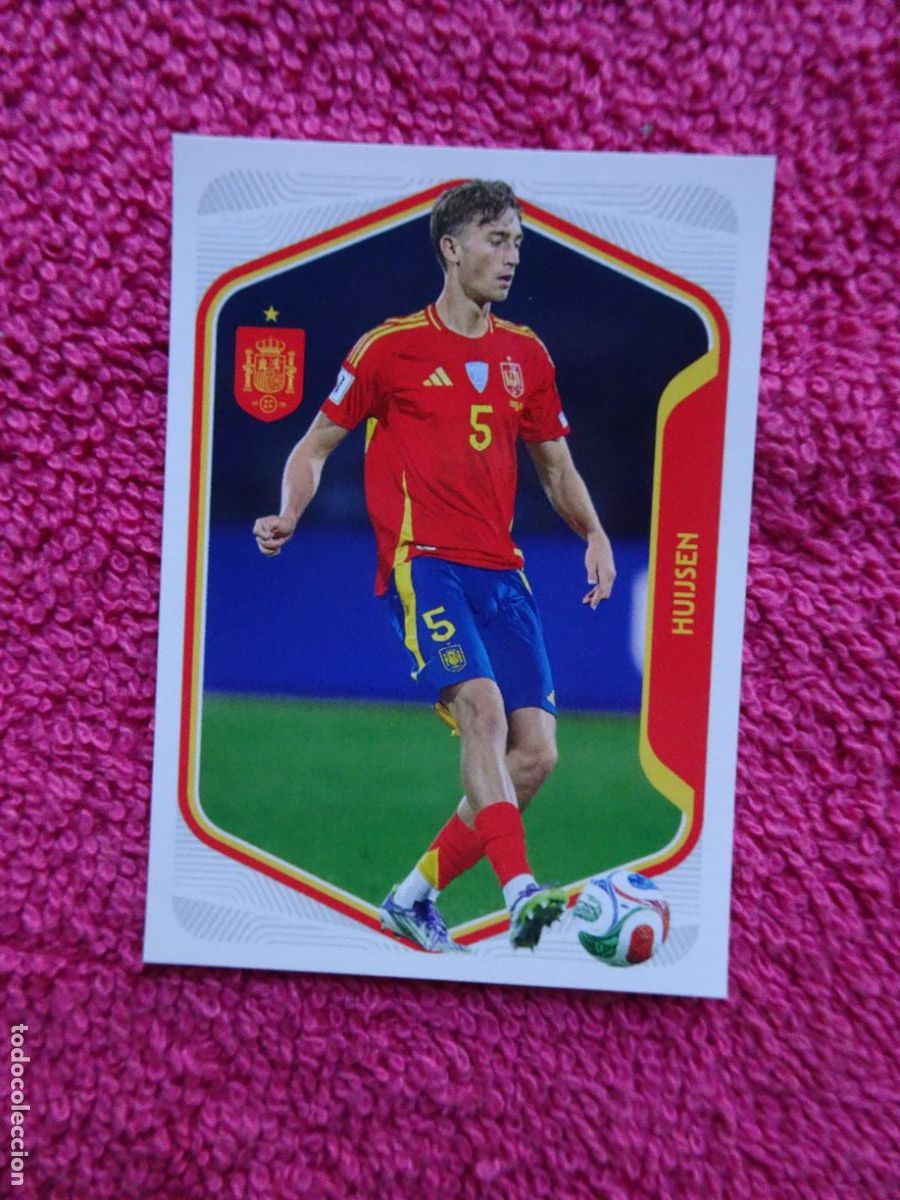 Coleccionismo cromos antiguos: espa&ntilde;a 2026 22 huijsen selecci&oacute;n espa&ntilde;ola panini carrefour family
