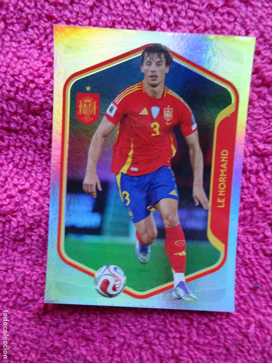 Coleccionismo cromos antiguos: espa&ntilde;a 2026 26 le normand selecci&oacute;n espa&ntilde;ola panini carrefour family