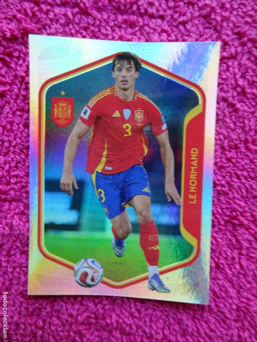 Coleccionismo cromos antiguos: espa&ntilde;a 2026 26 le normand selecci&oacute;n espa&ntilde;ola panini carrefour family