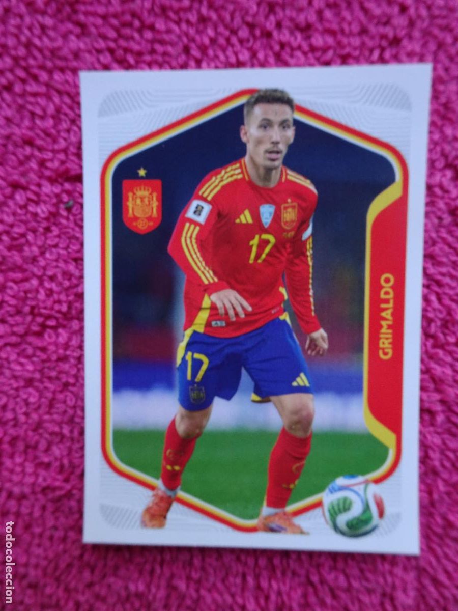 Coleccionismo cromos antiguos: espa&ntilde;a 2026 29 grimaldo selecci&oacute;n espa&ntilde;ola panini carrefour family