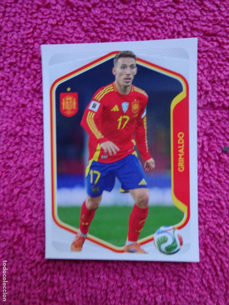 Coleccionismo cromos antiguos: espa&ntilde;a 2026 29 grimaldo selecci&oacute;n espa&ntilde;ola panini carrefour family