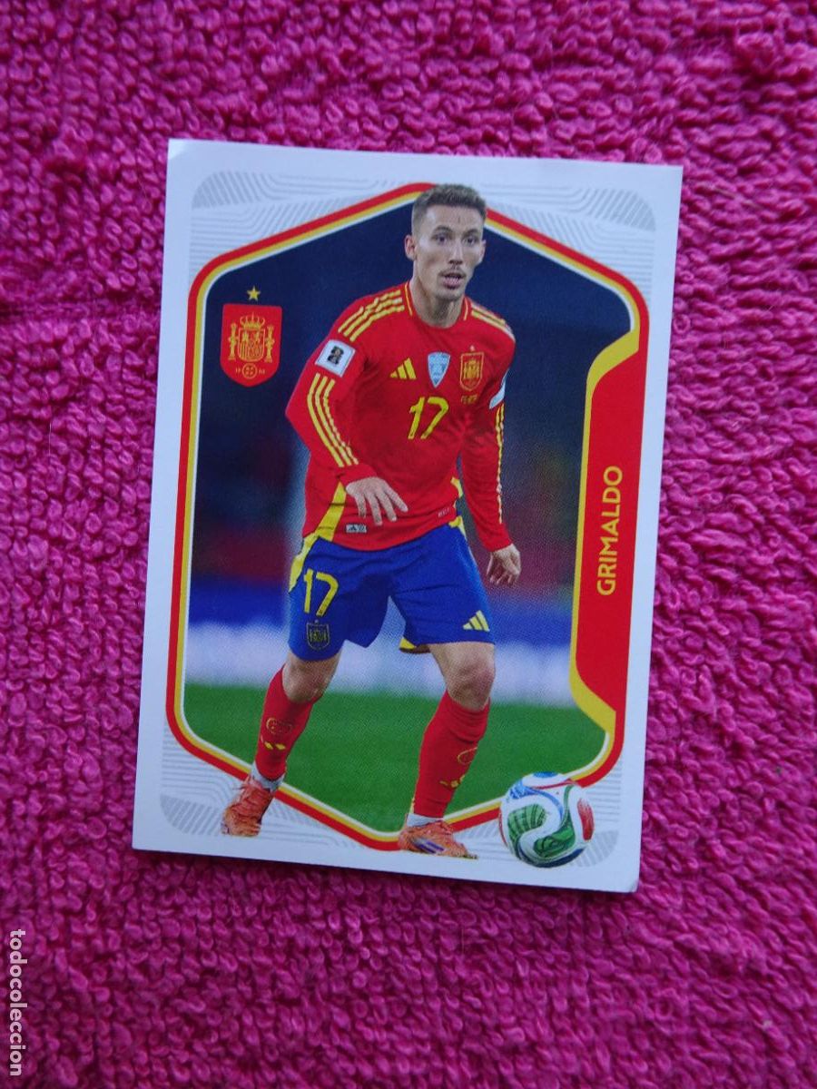 Coleccionismo cromos antiguos: espa&ntilde;a 2026 29 grimaldo selecci&oacute;n espa&ntilde;ola panini carrefour family