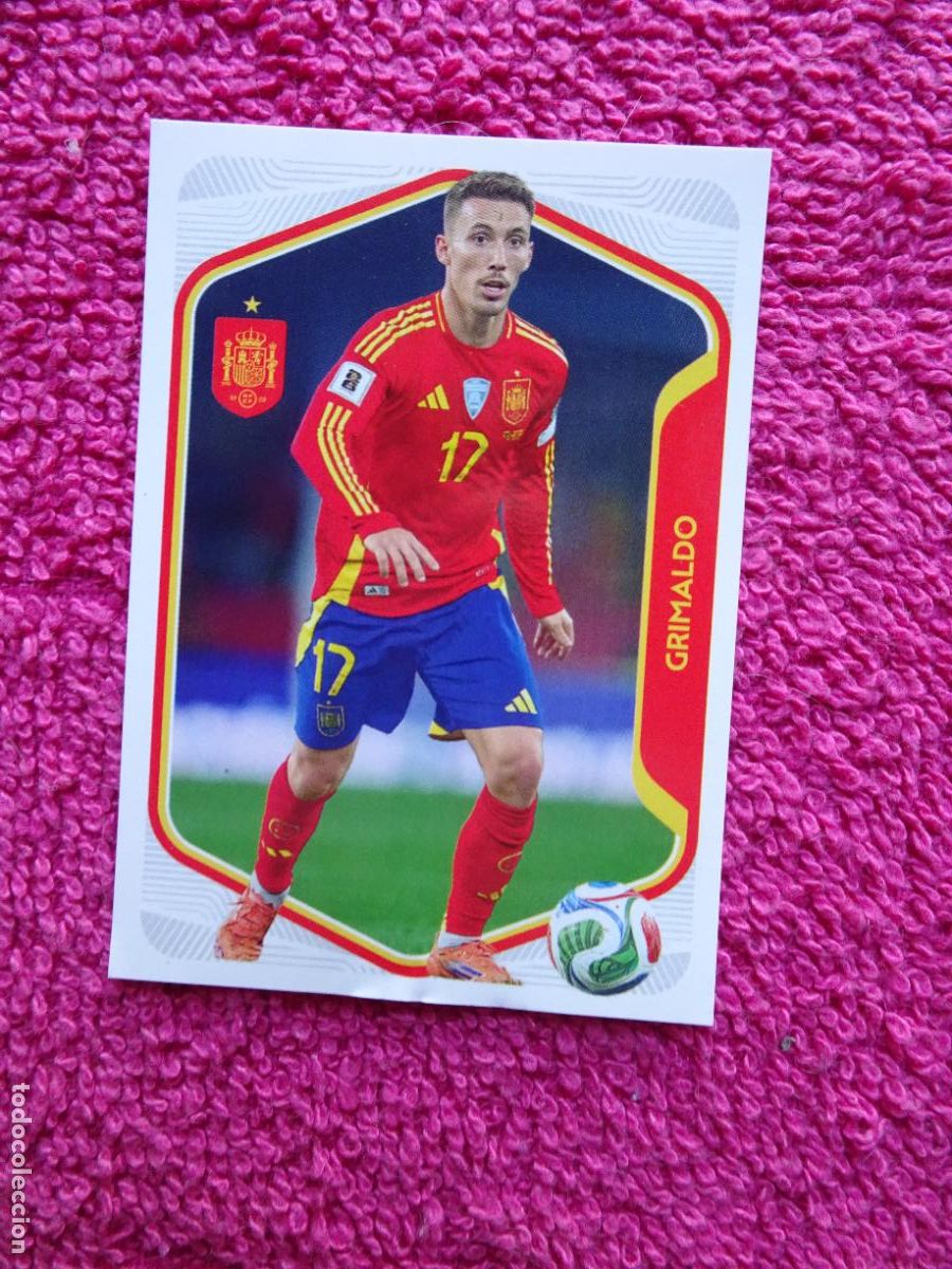 Coleccionismo cromos antiguos: espa&ntilde;a 2026 29 grimaldo selecci&oacute;n espa&ntilde;ola panini carrefour family