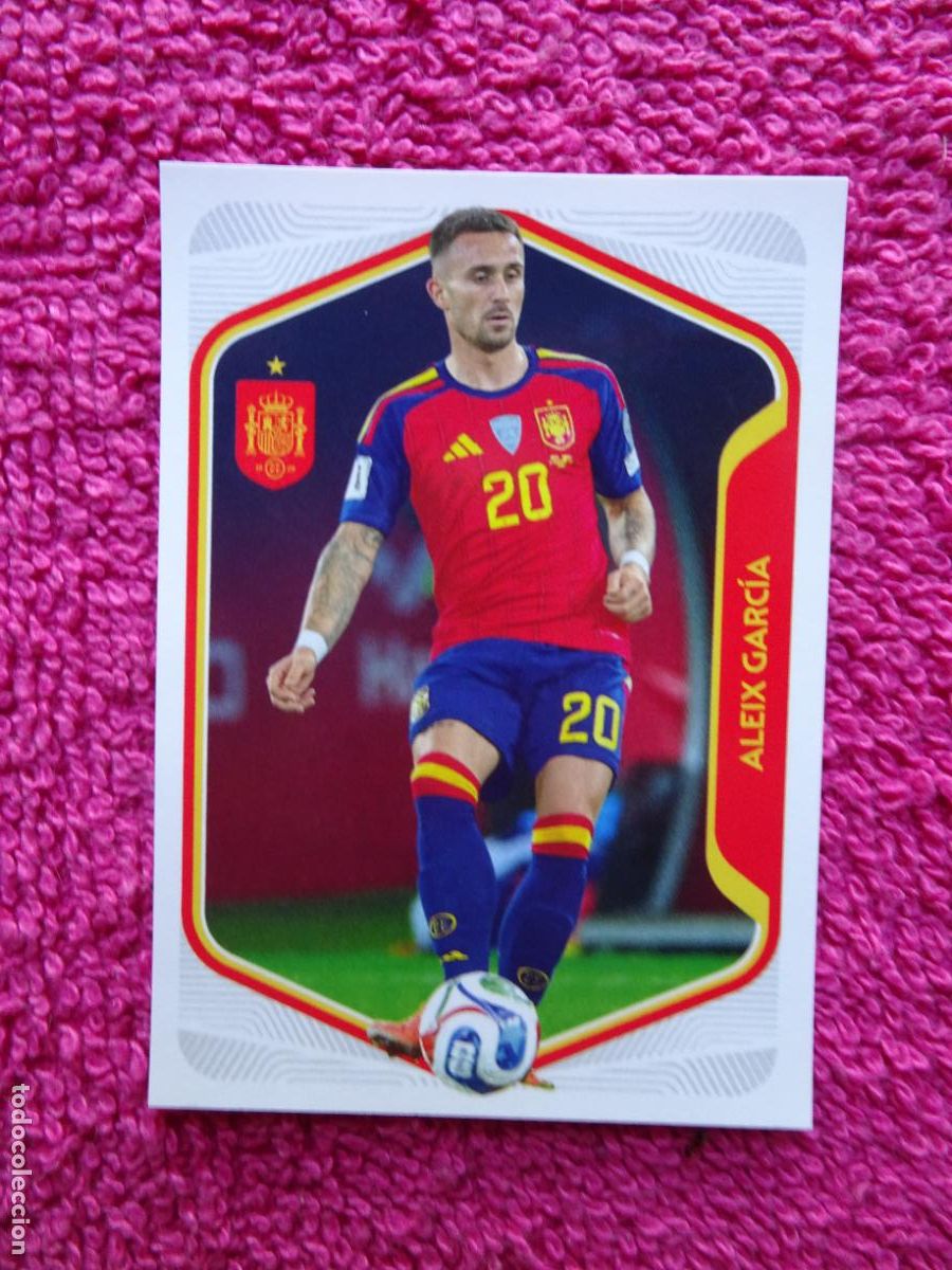 Coleccionismo cromos antiguos: espa&ntilde;a 2026 30 alex garc&iacute;a selecci&oacute;n espa&ntilde;ola panini carrefour family