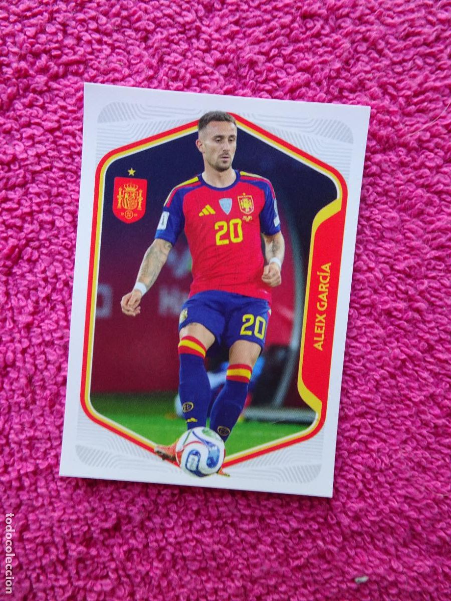 Coleccionismo cromos antiguos: espa&ntilde;a 2026 30 alex garc&iacute;a selecci&oacute;n espa&ntilde;ola panini carrefour family