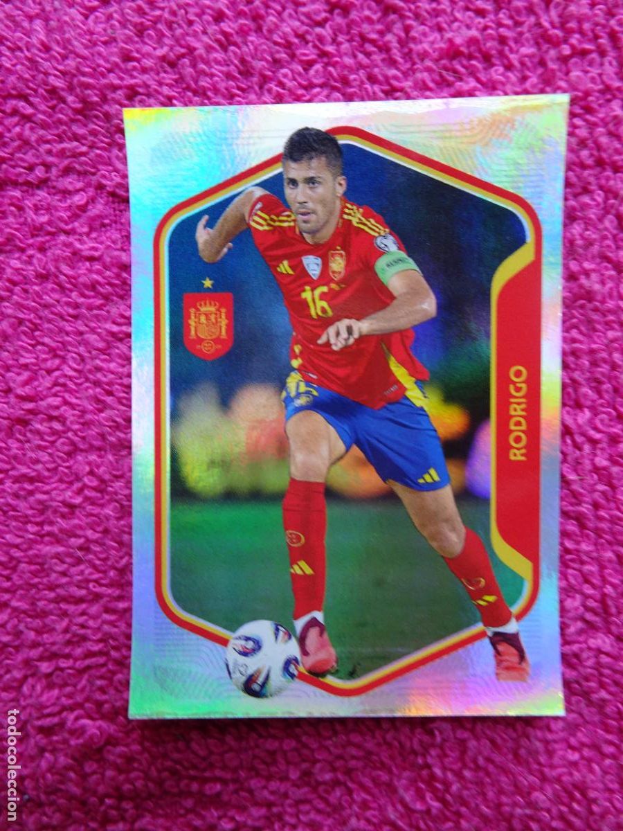 Coleccionismo cromos antiguos: espa&ntilde;a 2026 32 rodrigo selecci&oacute;n espa&ntilde;ola panini carrefour family